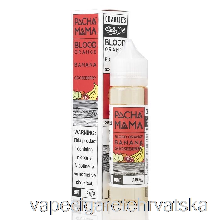 Vape Cigarete Krvava Naranča Banana Ogrozd - Pachamama - 60ml 0mg